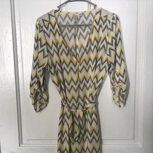 Super cute chevron print dress